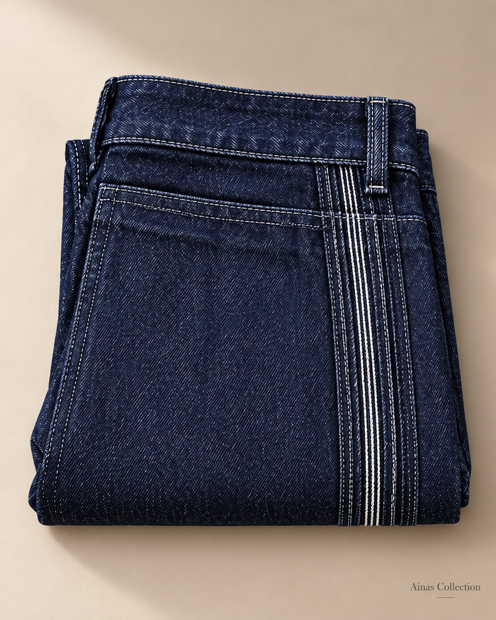 Dark Indigo Denim Jeans