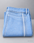 Ainas Collection light blue denim jeans — enhanced folded product view
