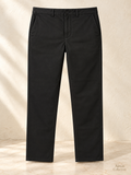 Ainas Collection Black Classic Plain Trousers — front colour/styling preview based on supplied product photographs