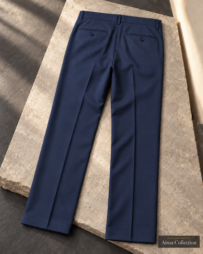 Navy Formal Dress Pants