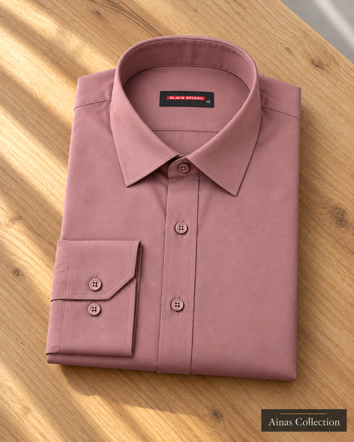 Dusty Rose Formal Dress Shirt