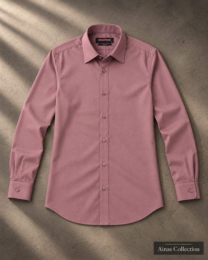 Dusty Rose Formal Dress Shirt