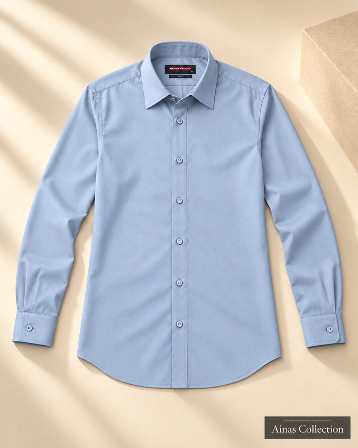 Light Blue Formal Dress Shirt