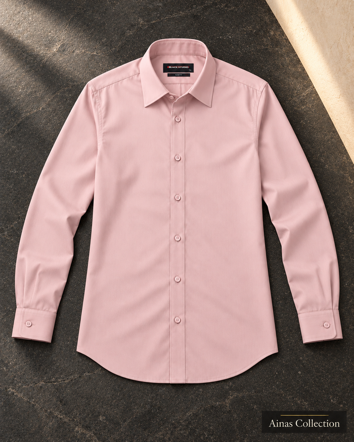 Pale Pink Formal Dress Shirt