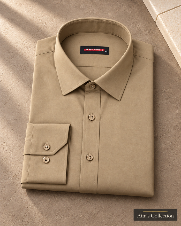Sand Formal Dress Shirt