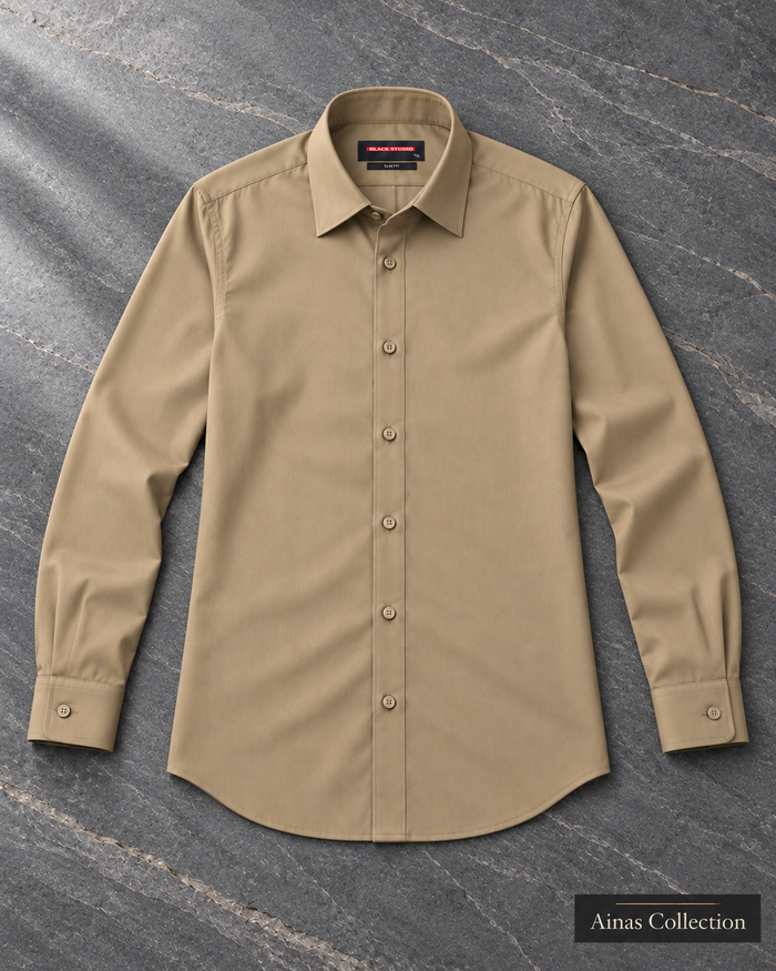 Sand Formal Dress Shirt