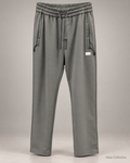 Grey Zip Pocket Trousers — front view, actual product photo with AI-assisted background editing. Confirm size and availability before ordering.