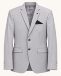Light Grey Formal Blazer - Ainas Collection