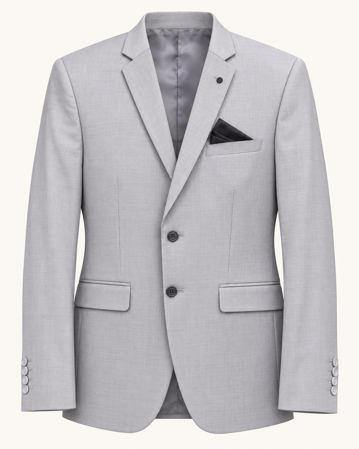 Light Grey 2-Piece Suit