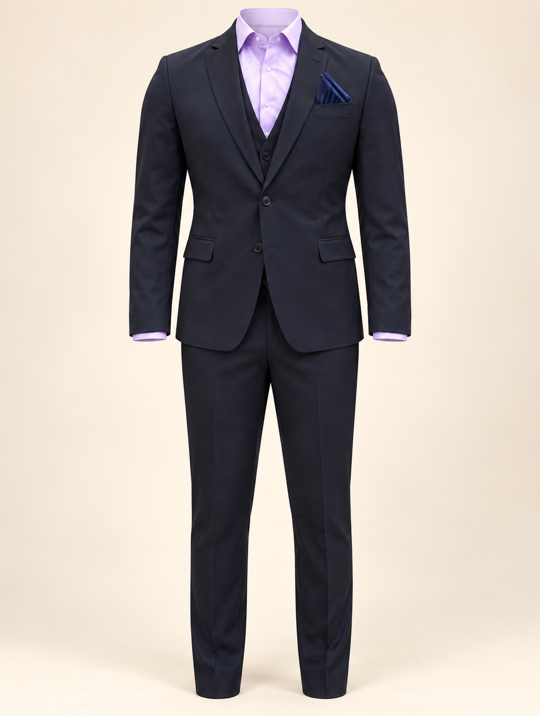 Navy Formal Suit - Ainas Collection